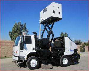 Street sweeper used by J.W. Fleming in Duncansville, PA